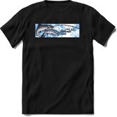 True Atlantic Salmon| vissen outdoor T-Shirt Heren / dames | hengelsport cadeau Shirt - grappige Spreuken, Zinnen en Teksten Maat S