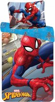 KD® - Marvel Spiderman - Dekbedovertrek - Eenpersoons - 140 x 200 cm - Katoen