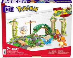 foto van MEGA Pokémon Jungle Ruïnes - 464 blokken - Bouwstenen