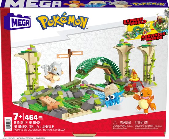 MEGA Pokémon Jungle Ruïnes - 464 blokken - Bouwstenen