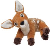 Pluche Hertje knuffel van 23 cm - Dieren speelgoed knuffels cadeau - Herten Knuffeldieren/beesten