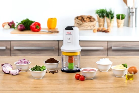 Tefal Multi Moulinette MQ7231 - Hakmolen - 500 ml - 4 Mesjes - Geschikt voor Groenten, Noten en Vlees van Tefal — afbeelding 3