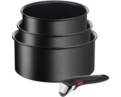 Tefal Ingenio Unlimited - Pannenset - 4-delig - Inductie - Stapelbaar - Afneembare Handgreep -…
