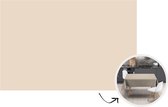 Tafelkleed - Tafellaken - 200x130 cm - Beige - Effen kleur - Binnen en Buiten