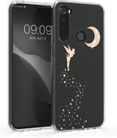 kwmobile telefoonhoesje voor Xiaomi Redmi Note 8 (2019 / 2021) - Hoesje voor smartphone - Glitterfee design