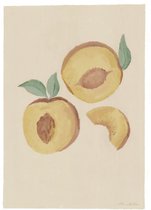 A la Collection  - Nectarine Sinaasappel Grapefruit A4 poster (set van 3) - Posters