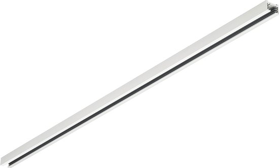 Spanningsrail - Torna Dual - 2 Fase - Opbouw - Aluminium - Wit - 1 Meter
