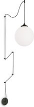 Ideal Lux Boa - Hanglamp Modern - Zwart - H:1200cm   - E27 - Voor Binnen - Metaal - Hanglampen -  Woonkamer -  Slaapkamer - Eetkamer