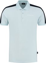 Ballin Amsterdam -  Heren Regular Fit   Polo  - Blauw - Maat XS