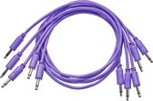 Black Market Modular Patch Cables 500mm Violet (5-Pack) - Patchkabel