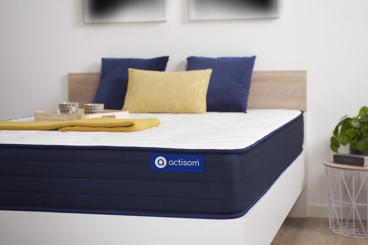 Actilatex life matras 90x210cm , Latex en traagschuim , Zeer stevig, 5 comfortzones