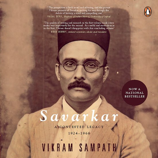Savarkar (Part 2) B : A Contested Legacy, 1924-1966 - cover