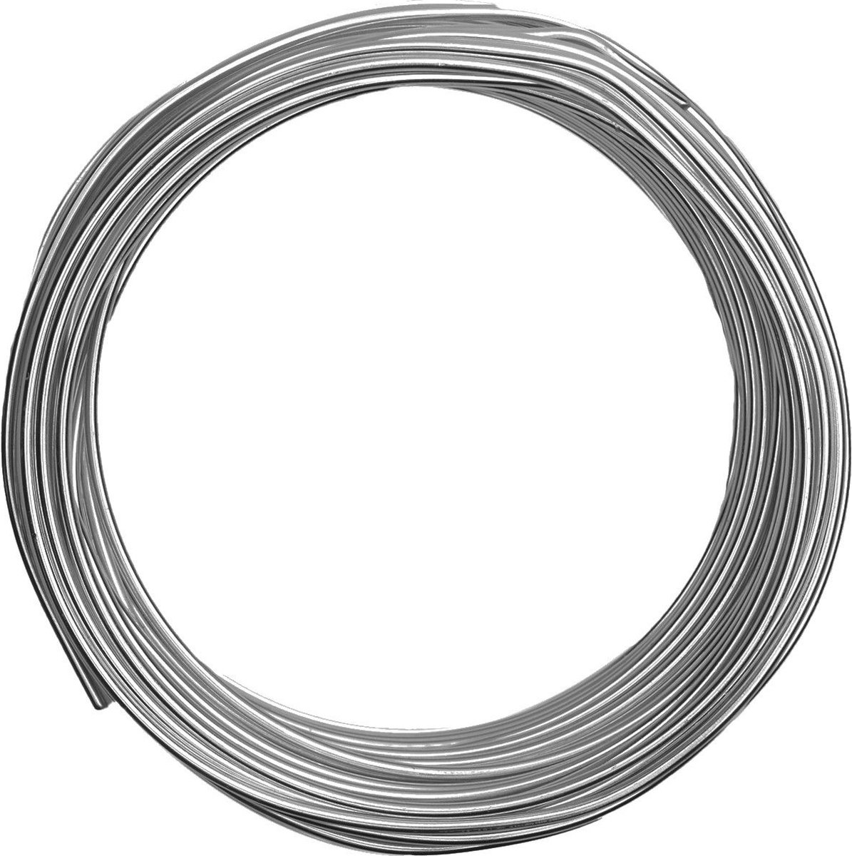 Vaessen Creative Aluminium Draad - 3mm - ±26m - 500g - Antraciet pantone