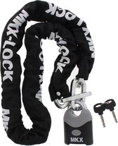Antivol chaîne MKX-Lock ART4 150 cm antivol moto antivol scooter homologué pour assurance