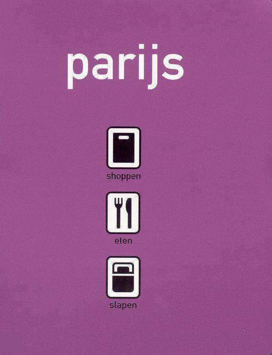 Parijs shoppen eten slapen - cover