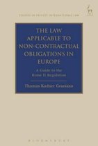 The Law Applicable to Non-contractual Obligations in Europe