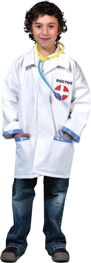 Verkleedpak dokter kind Dokter Do-Right ONESIZE - Carnavalskleding | bol.com