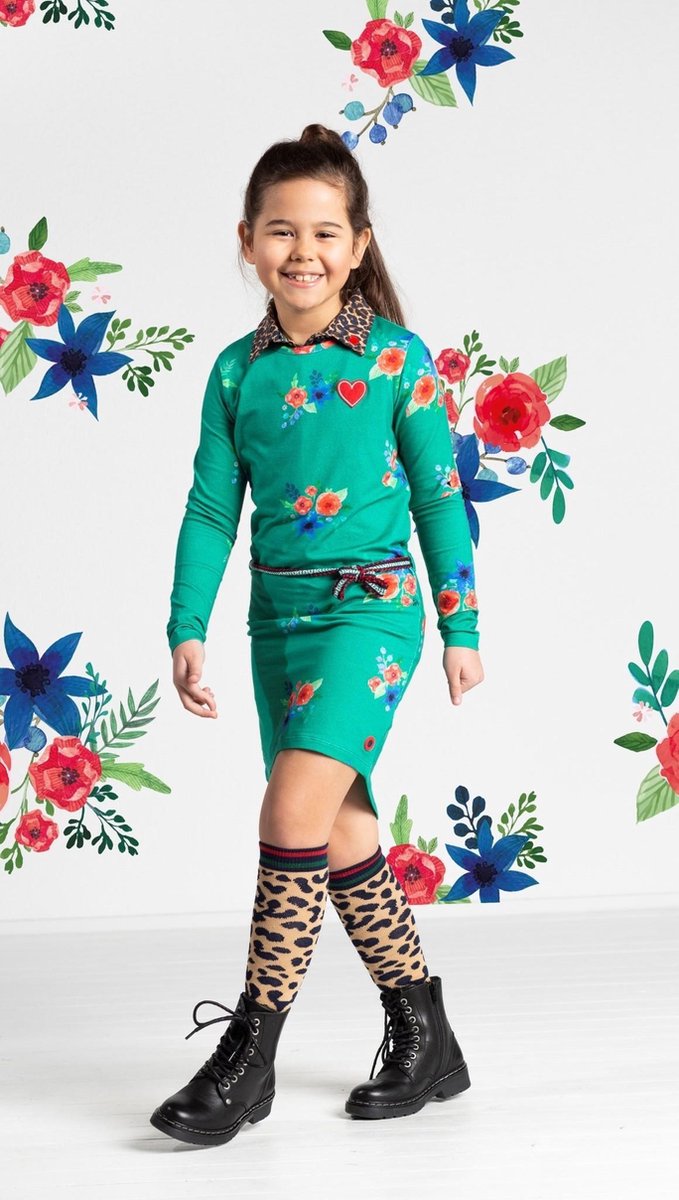 Quapi meisjes sokken Trixy Leopard