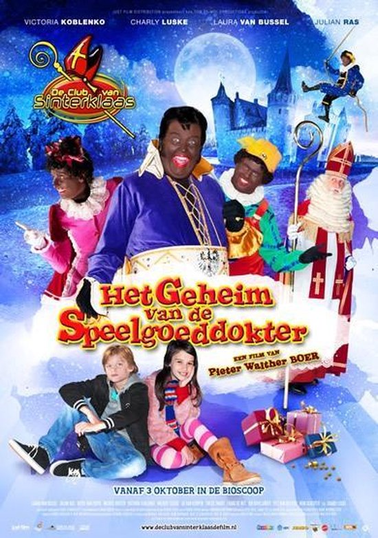 Cover van de film 'Club Van Sinterklaas - Geheim Van De Speelgoeddokter'