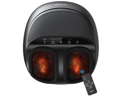 Renpho Shiatsu Voetmassageapparaat met Warmte – Elektrische Voet Massager – Afstandsbediening – Zwart