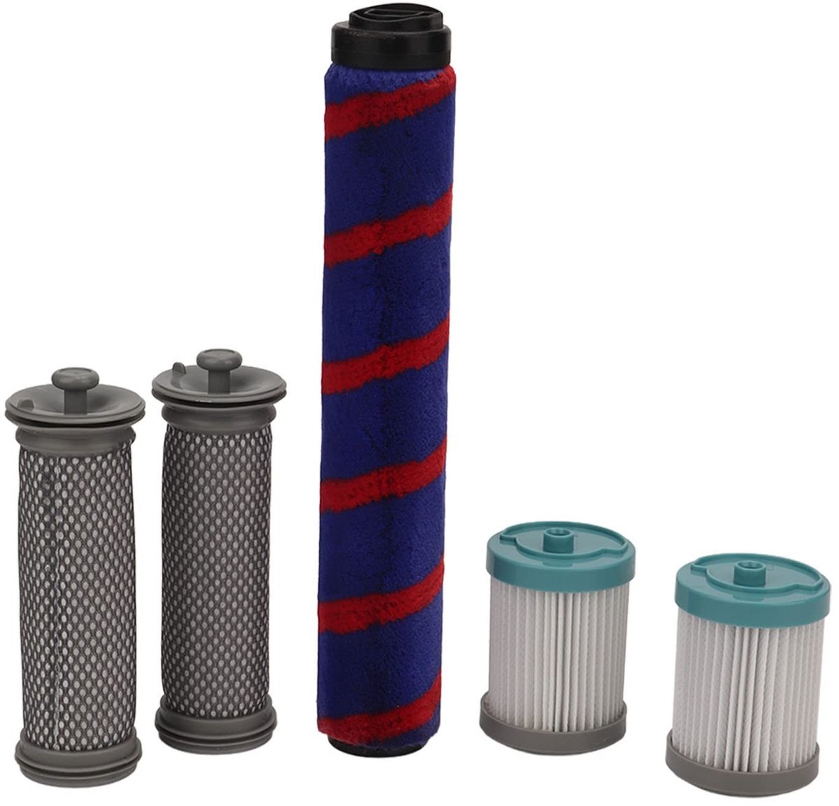 Dailygoods - Dailygoody - Vacuüm Filter Kit - Stofzuigeraccessoire - Vervangende Borstel - Geschikt voor A10 A11 EA10 - Efficiëntie - 5 Delen - Voor een S...