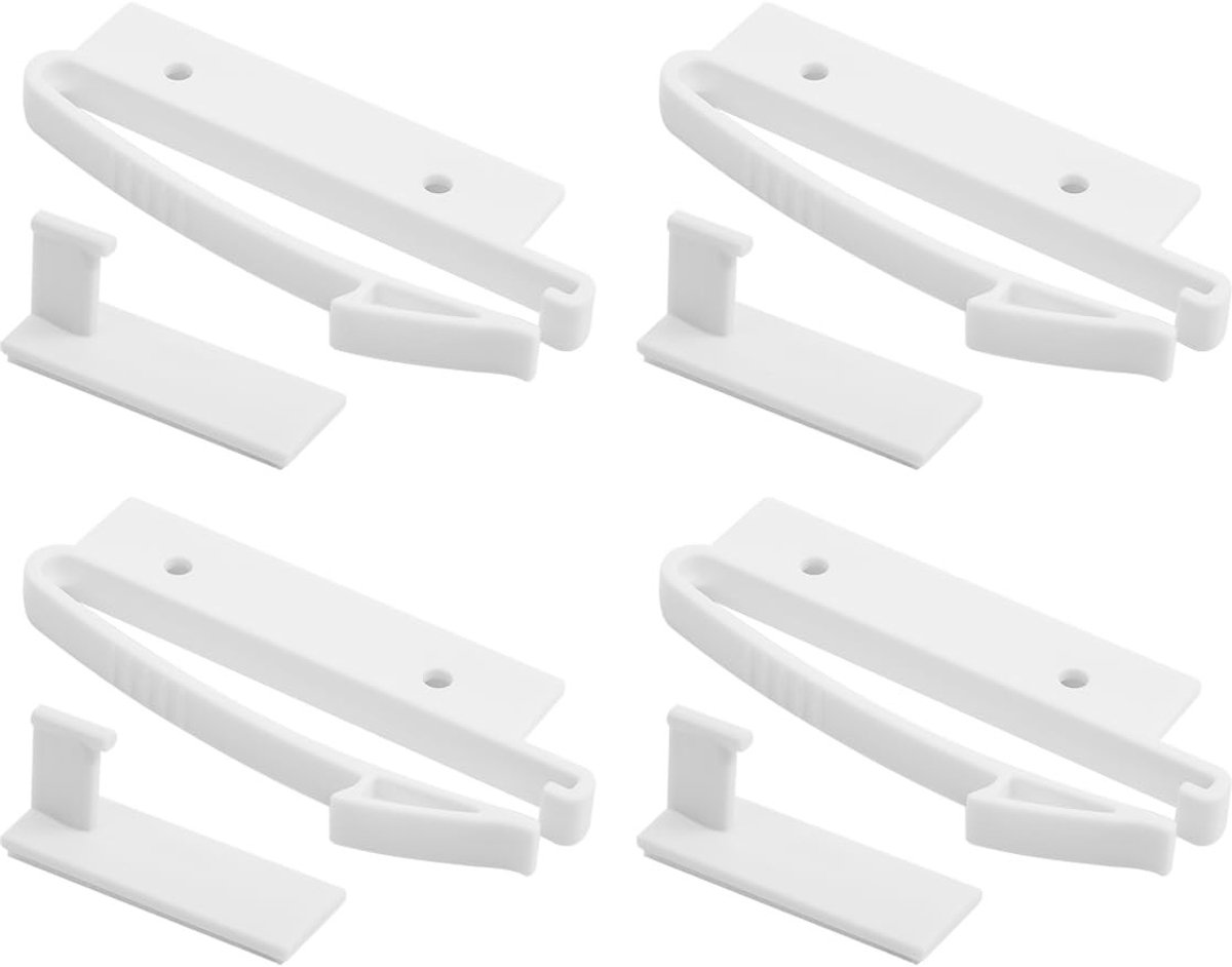 Dailygoods - Innovra - Dailygoods - Dailygoody - Onzichtbare ladesloten - Veiligheidsslot - Bescherming voor verborgen grendels - Kastsloten met sterke lijm - Veiligheid voor meubels - I...