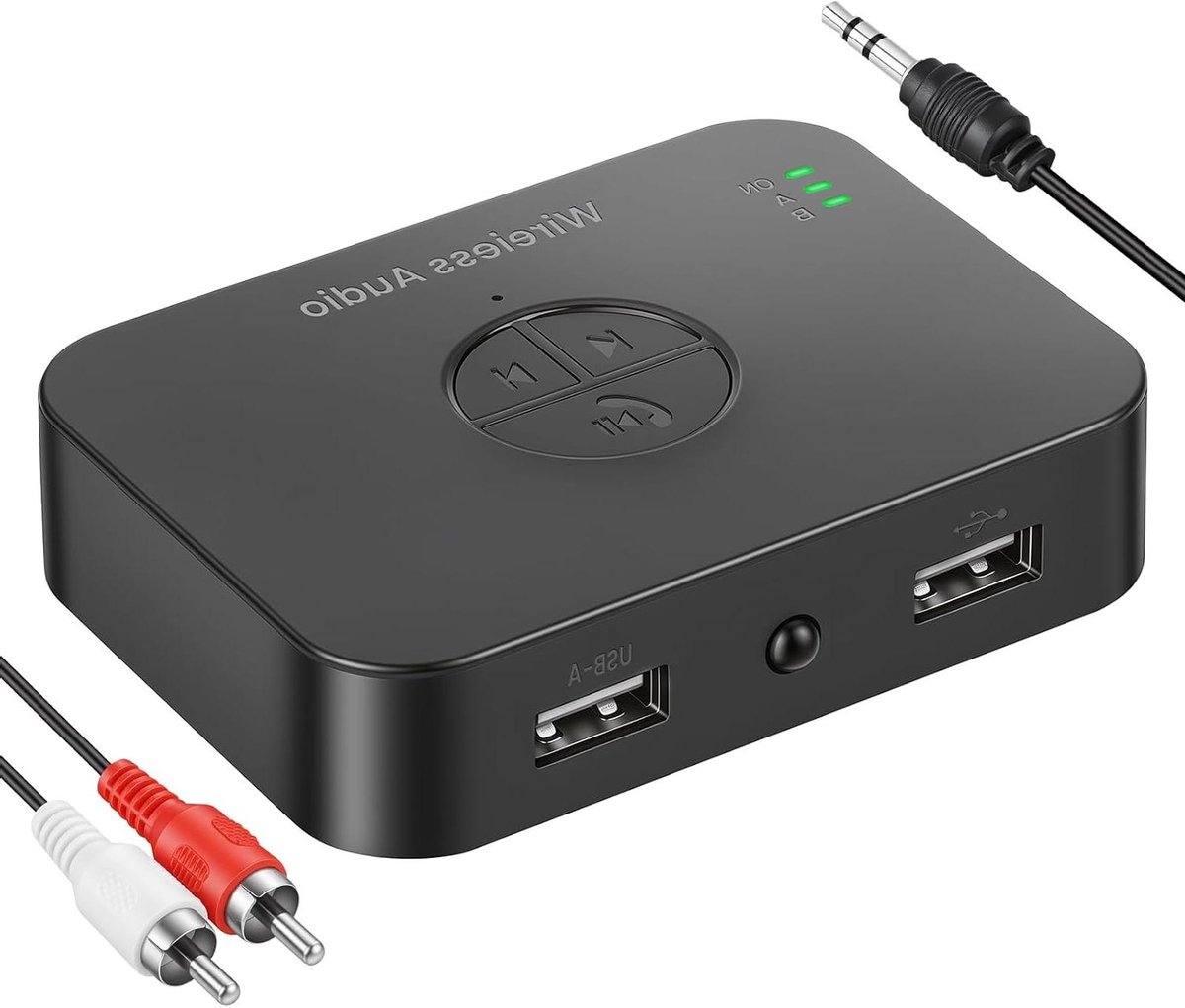 Bluetooth Receiver Aux - Ontvanger - Carkit - draadlozeaudio