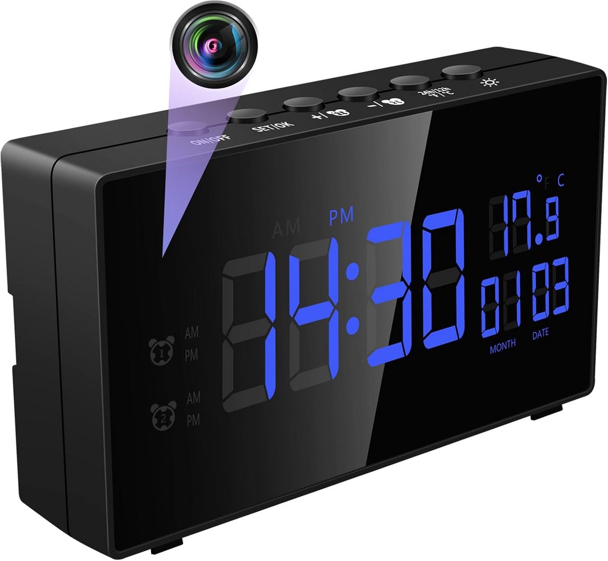 Spy Cam - Verborgen Camera - Compacte Mini Camera - Beveiliginscamera - Binnenkamera