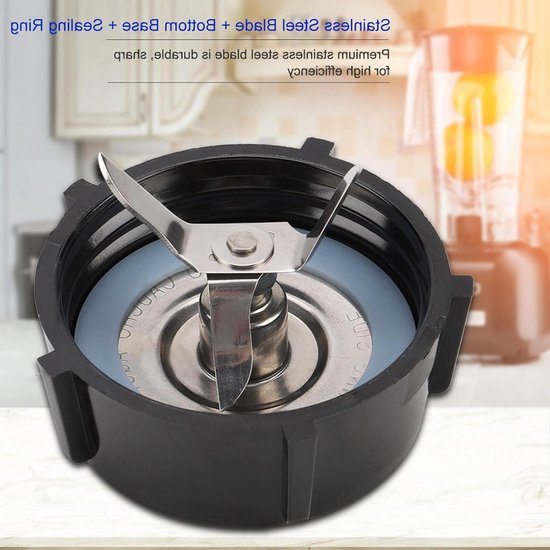 Blender Mes voor Oster, Vervangende Mixer Mes Onderdeel met O-Ring Rubber Seal voor Osterizer, Keukenaccessoires — afbeelding 5