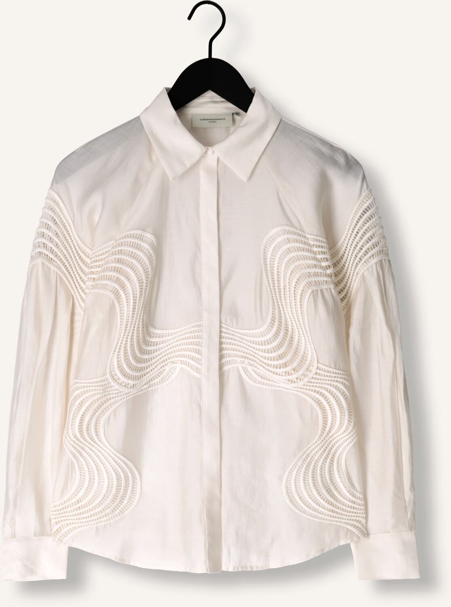 Copenhagen Muse Cmmolly-shirt 1 Blouses Dames - Ecru - Maat XL