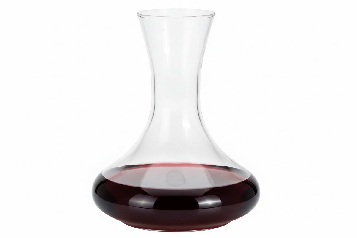 Cookinglife Decanteerkaraf - Wijnkaraf - Red Wine Dekanter- Elegant Design Luxe Glaswerk - Vaatwasserbestendig - Perfect voor Wijnliefhebbers - 1,4 L.
