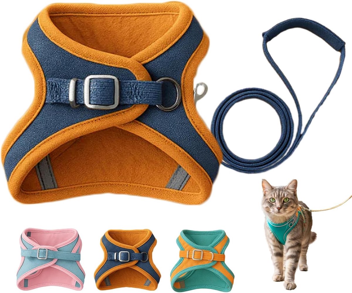carmdering Kattenharnas Antiontsnapping