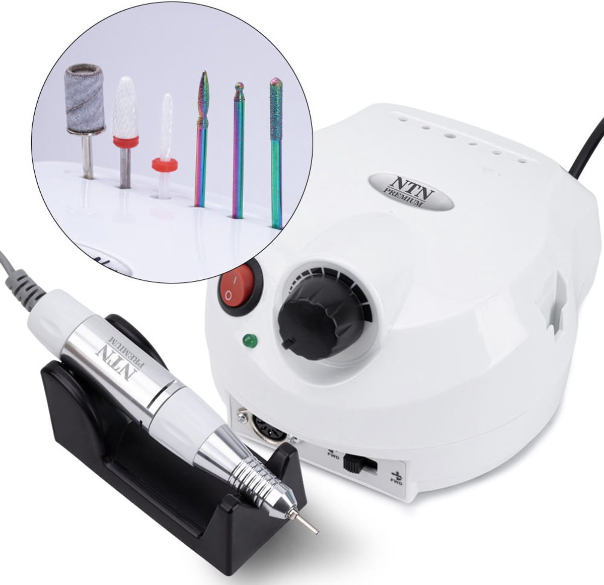 NTN Premium DM 202 - Nagel Frees - 65W - Wit - 35.000 RPM