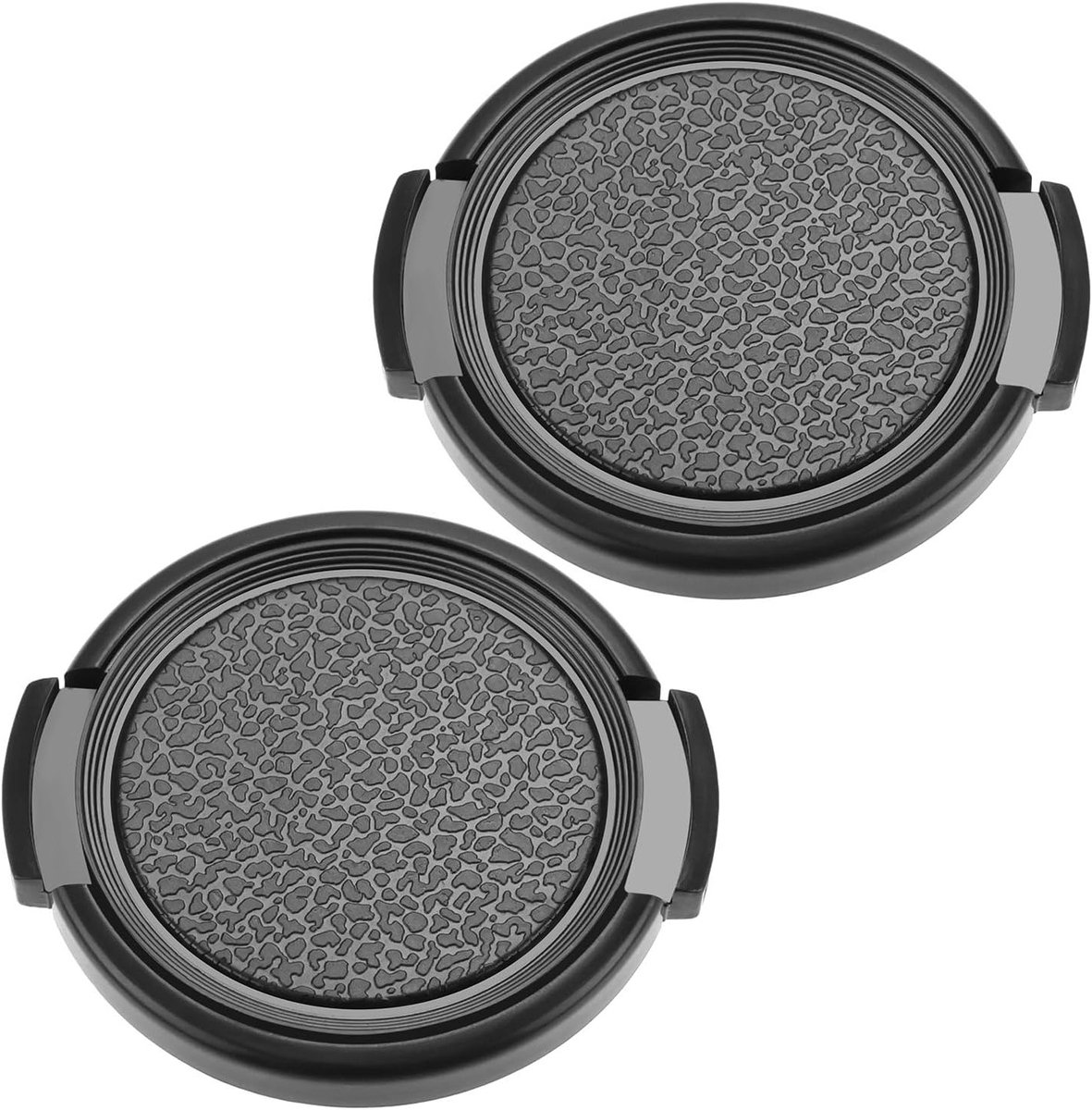 2 Stuks 43mm Lensdop voor Camera - Beschermende Lenskap voor Olympus Trip 35 en Andere Camera's, Zwart
