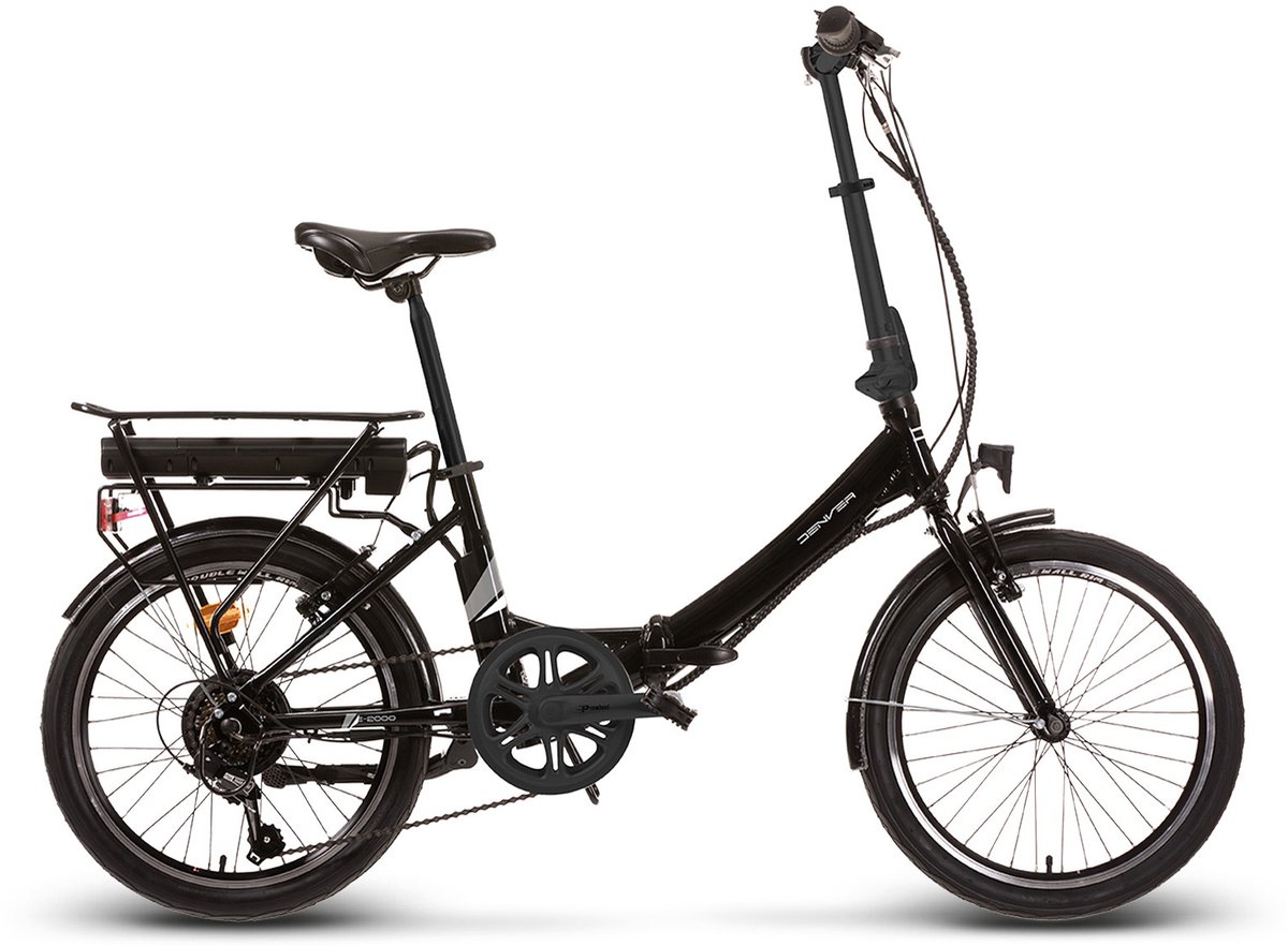 Denver le Pliage vouwfiets e-bike 10.4 Matt Black