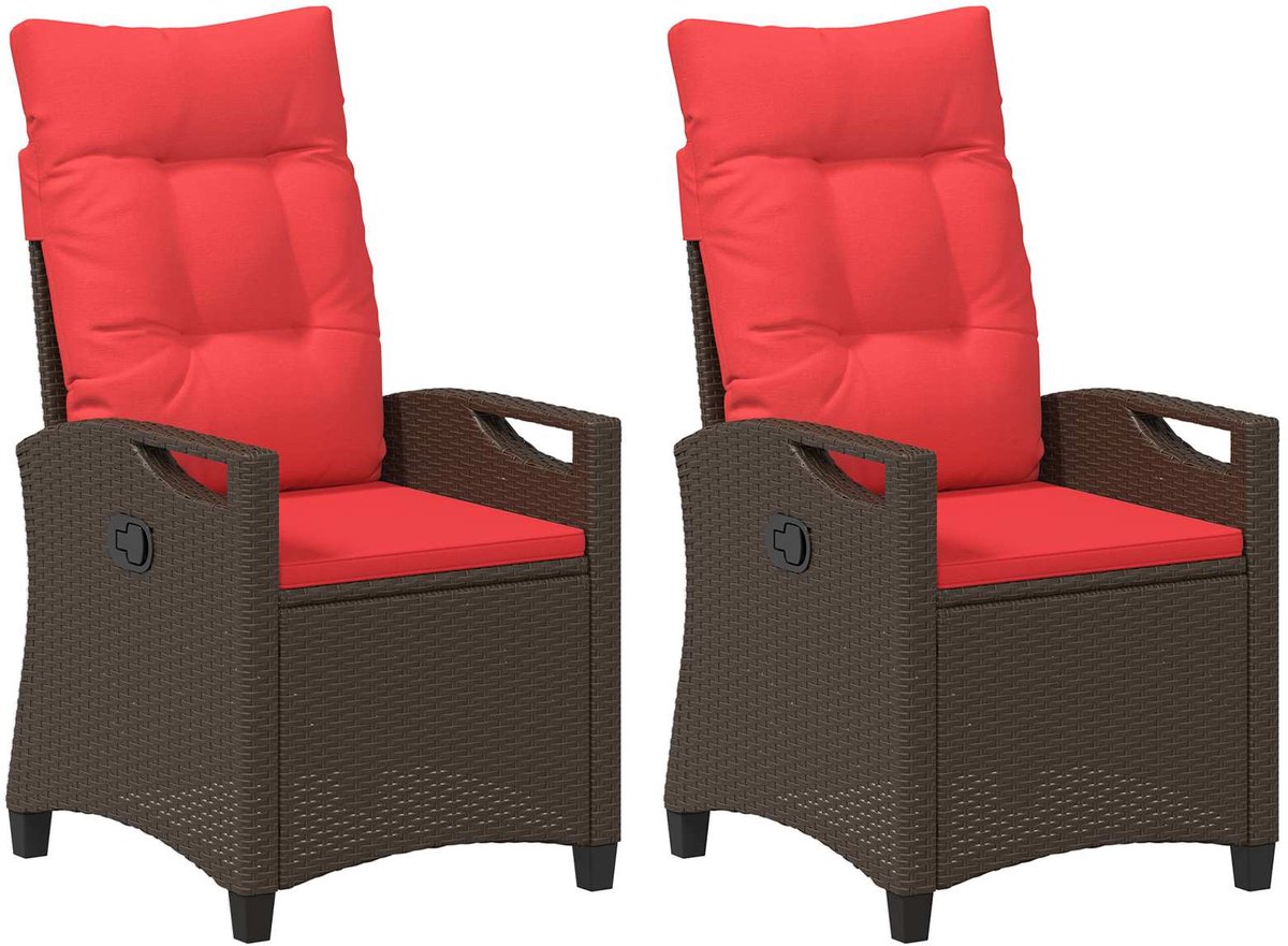 vidaXL - Tuinstoel - 56 - x - 64 - x - 94 - cm - staal