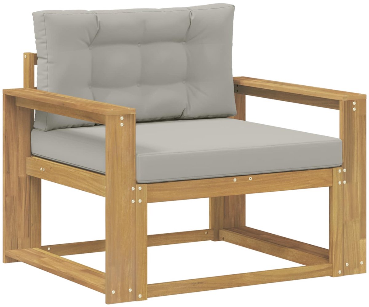 vidaXL - Buiten - Midden - Sofa - Polyester - Wit