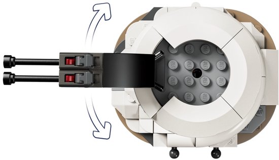 LEGO® Star Wars™ L'attaque de l'AT-RT™ – Ensemble de construction avec figurine LEGO du Mandalorien™ et Grogu™ – à partir de 7 ans – 75444