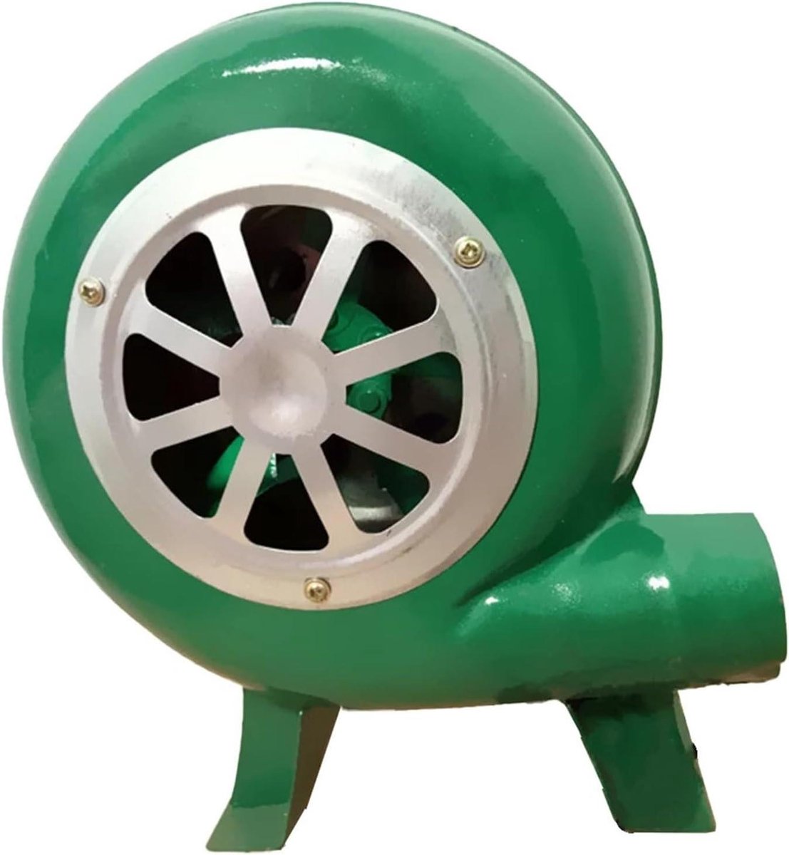 Elektrische ventilator - Centrifugaal blower - Doe-het-zelf thuis - Ijzeren mantel - 60W - Groen