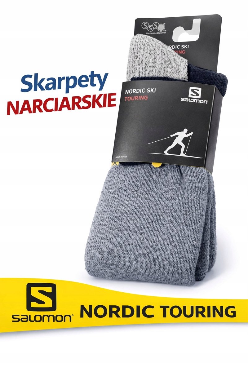Salomon Touring 2 Skitourenski-sok Grijs