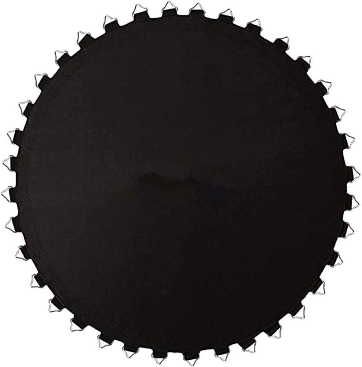 Trampoline Vervangmat - Springmat - Buiten Spelen - UV Bestendig - 8FT Diameter - Zwart