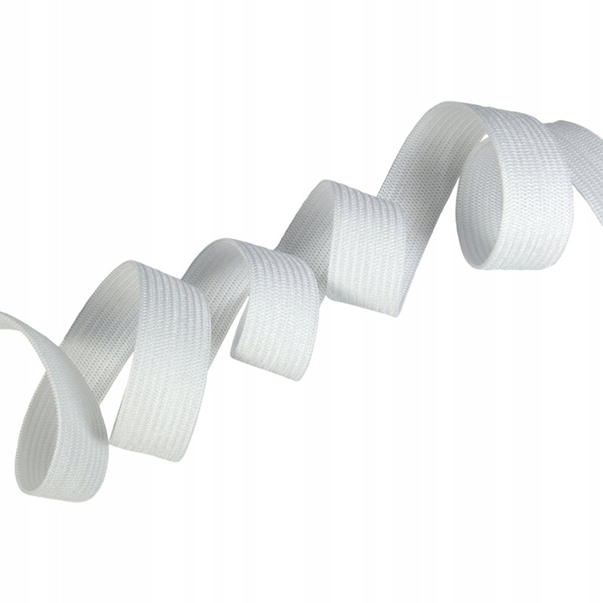 Elastiek Wit 40mm - 5m Rol - Kwaliteit Naaigerei