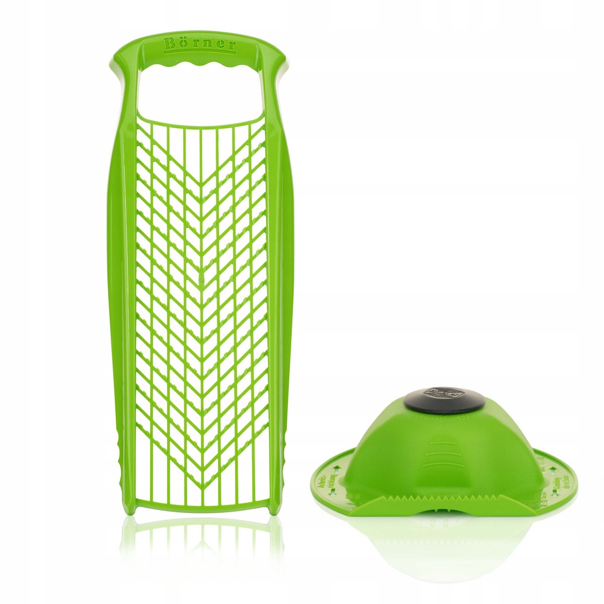 Borner RASP PowerLine V-schaaf met houder - Groen