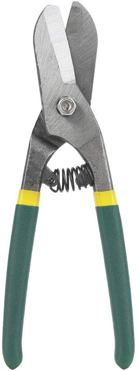 JHUBERS- Metalen Schaar Heavy Duty - Gesmeed Staal - Ergonomisch Handvat - Antislip Grip - Roestbestendig - Voor Snijden van Karton en Kunststof