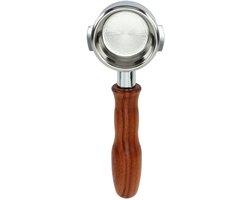 Bodemloze portafilterset - espresso bodemloos - 58 mm portafilter - compatibel met espressomachine - D Redwood