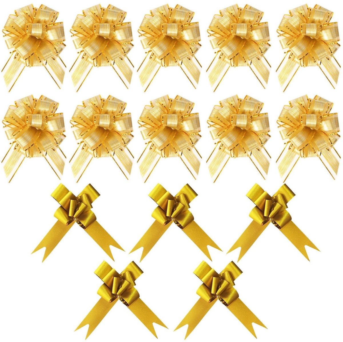 ZEYNOMAX- Bloemen Gouden Decoratie - Handgetekende Bloemen - Feeststrikken - Bruiloft Decoratie - Geschenken - 15 Stuks