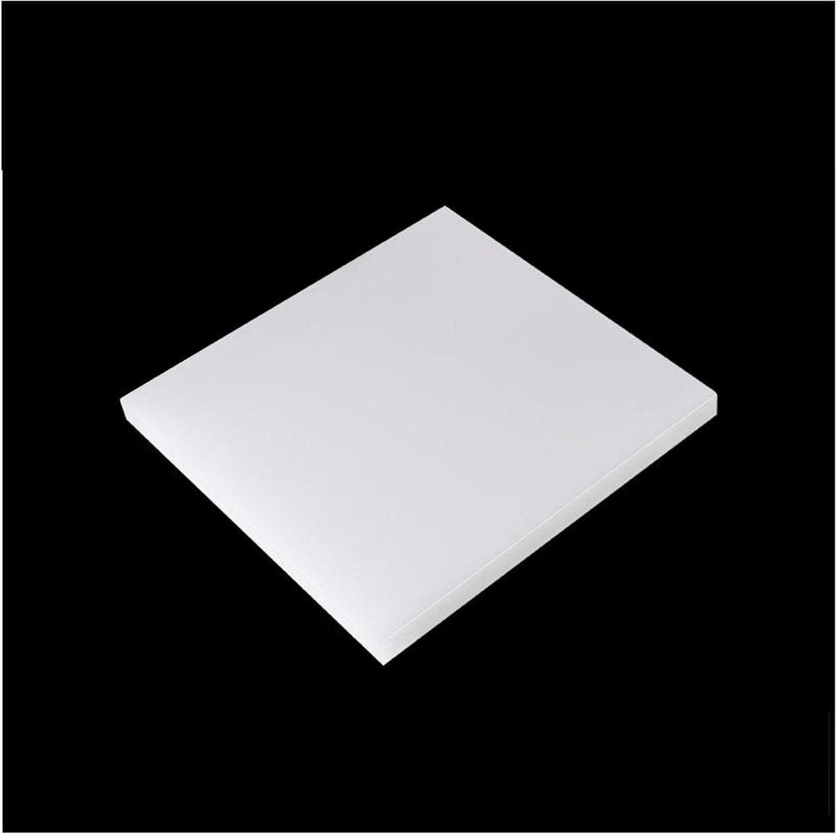 Nylon Plaat - Kunststof Plaat - Machine Onderdelen - Hoge Sterkte - 200x300x8mm - Wit