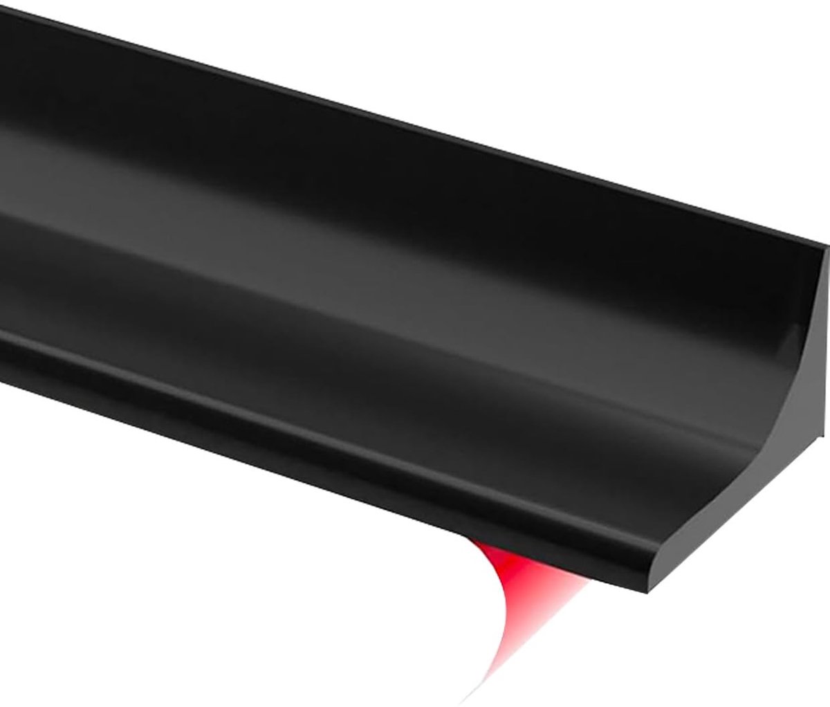 Dailygoods- Douchespatbeschermingsstrip 2,6 m - Siliconen Waterstopper