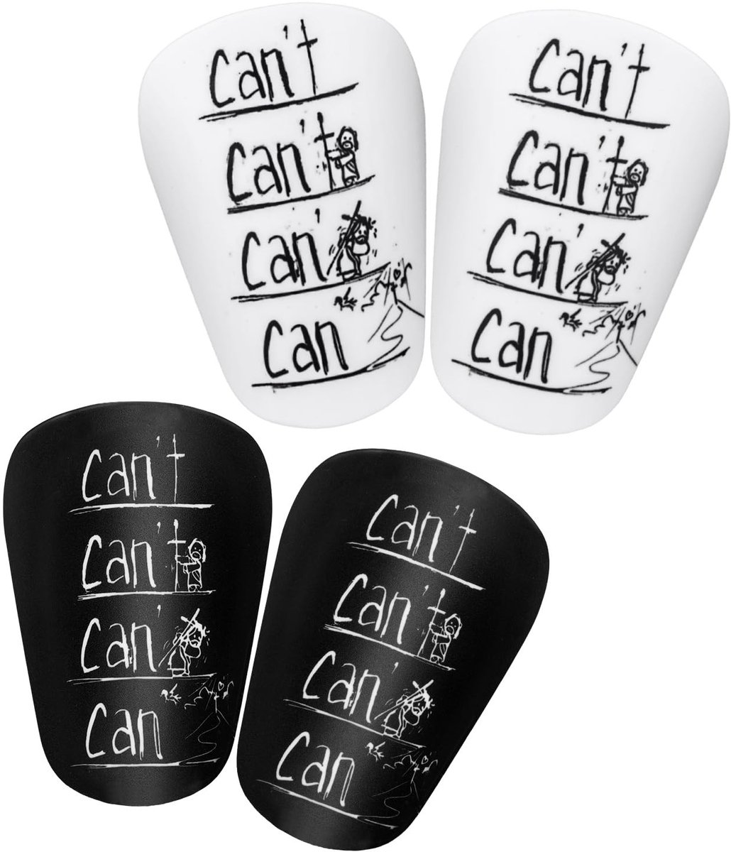 BRENZOOS- Scheenbeschermers Betrouwbaar - 2 Paar - Voetbalscheenbeschermers - 8x5 cm - PBT/EVA - Comfortabel voor Kinderen/Tieners