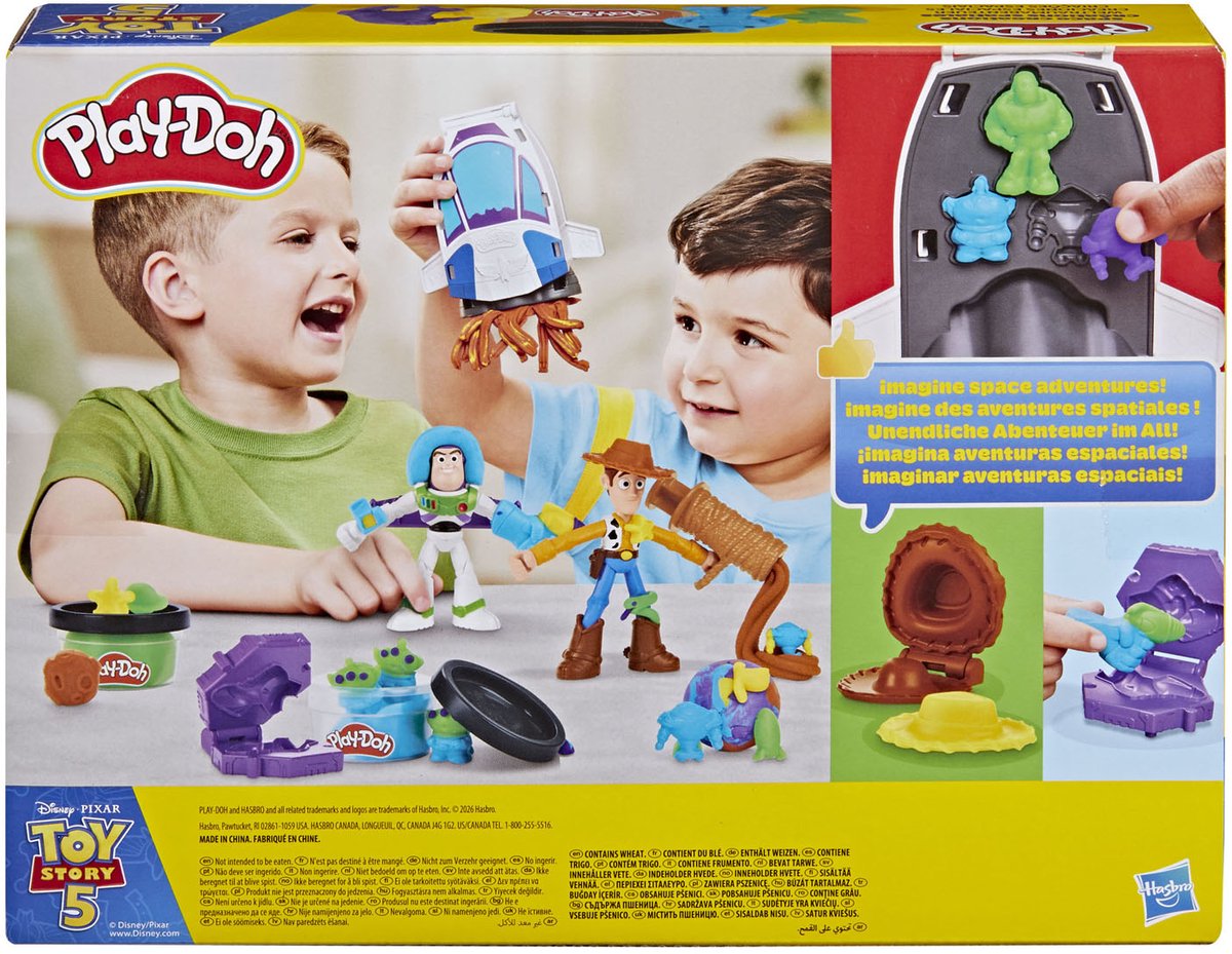 Play-Doh Toy Story Space Creations - Speelset — cadeau in Spellen & Speelgoed - foto 6